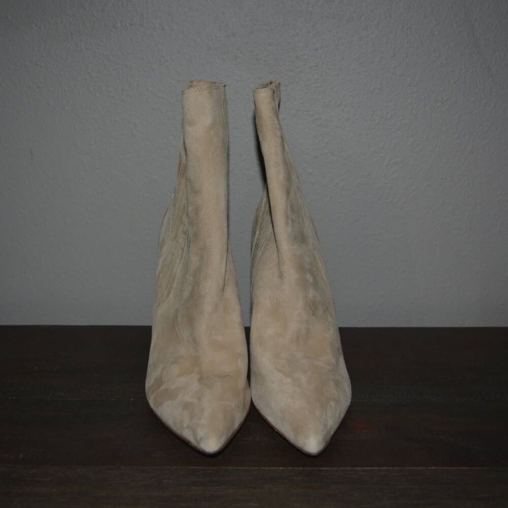 NWOB Veronica Beard Lisa Suede Stiletto Ankle Booties Size 8 MSRP $495